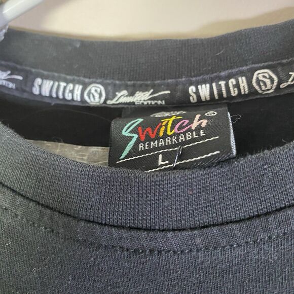 SWITCH Remarkable  “Paid in Full” Tshirt Size Large Black Respect - Picture 4 of 8